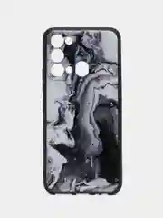 Хаки силиконовый чехол для Itel Vision 3, с принтом, с рисунком, Ител Вижен 3