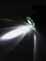 Фонарь светодиодный, налобный, аккумуляторный