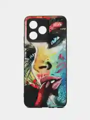 Разноцветный чехол с рисунком на Realme C51, C53 и Realme Note 50 (Реалми Ц51, Ц53 и Реалми Нот 50)
