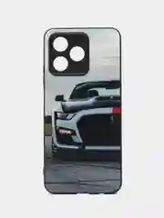 Ледяной чехол с рисунком на Realme C51, C53 и Realme Note 50 (Реалми Ц51, Ц53 и Реалми Нот 50)