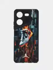 Хаки чехол с рисунком на Tecno Pova 5 (Текно Пова 5)