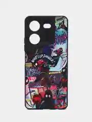 Аметистовый чехол с рисунком на Tecno Pova 5 (Текно Пова 5)
