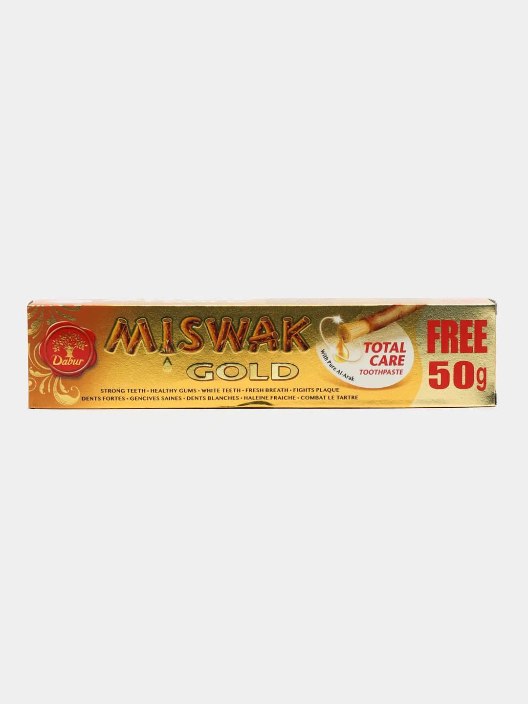 Натуральная зубная паста Dabur Gold, "Дабур Мисвак", 170 г