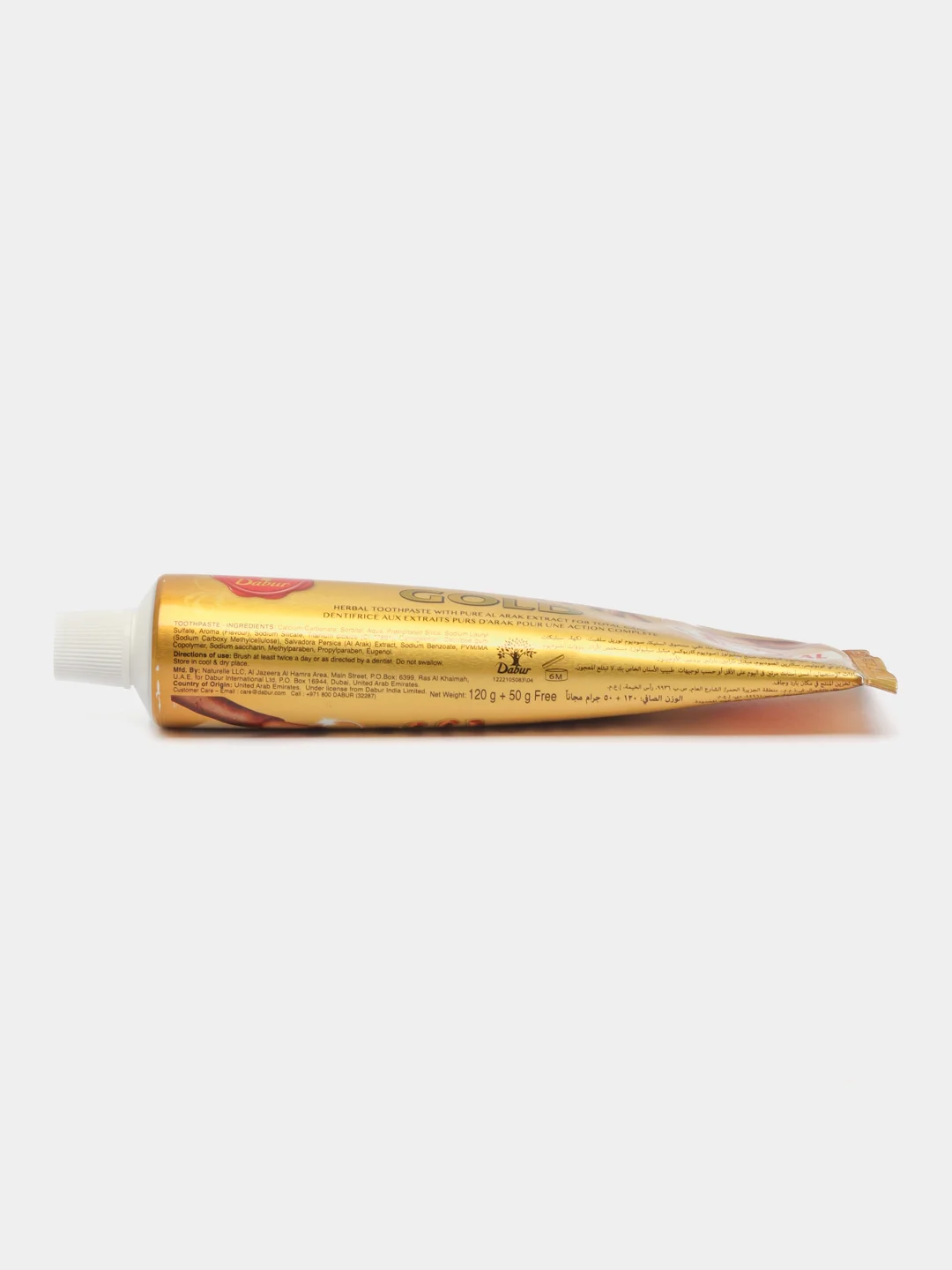 Натуральная зубная паста Dabur Gold, "Дабур Мисвак", 170 г