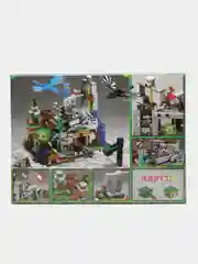 Лайм конструктор майнкрафт, дом на дереве, деревня Minecraft, дракон, остров сокровищ, крепость