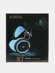 Игровые наушники Misde H7, с микрофоном и подсветкой