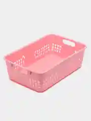 Розовый корзина для хранения вещей и продуктов, 310 х 200 х 98мм