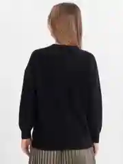 Черный кардиган женский, однотонный