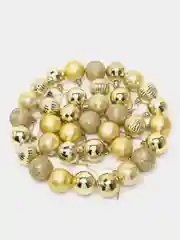 Золотой набор елочных шаров, игрушки, 36 штук, 4 см