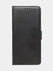 Черный чехол-книжка GQ Lite для Tecno Pova 5 из высококачественной кожи