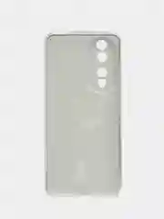 Серый меланж силиконовый чехол на Honor 90 (Хонор 90), прозрачный, с рисунком