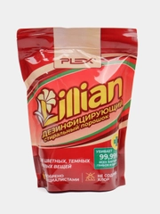 Стиральный порошок дезинфицирующий PLEX Lillian, 1 кг (22 стирки), дой-пак