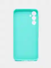 Бирюзовый чехол для Samsung Galaxy A34 / Самсунг Галакси А34, силиконовый, цветной, матовый
