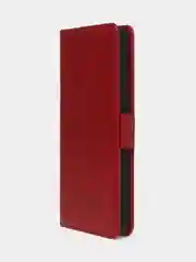 Красный чехол-книжка GQ Lite для Tecno Pova 5 Pro из высококачественной кожи