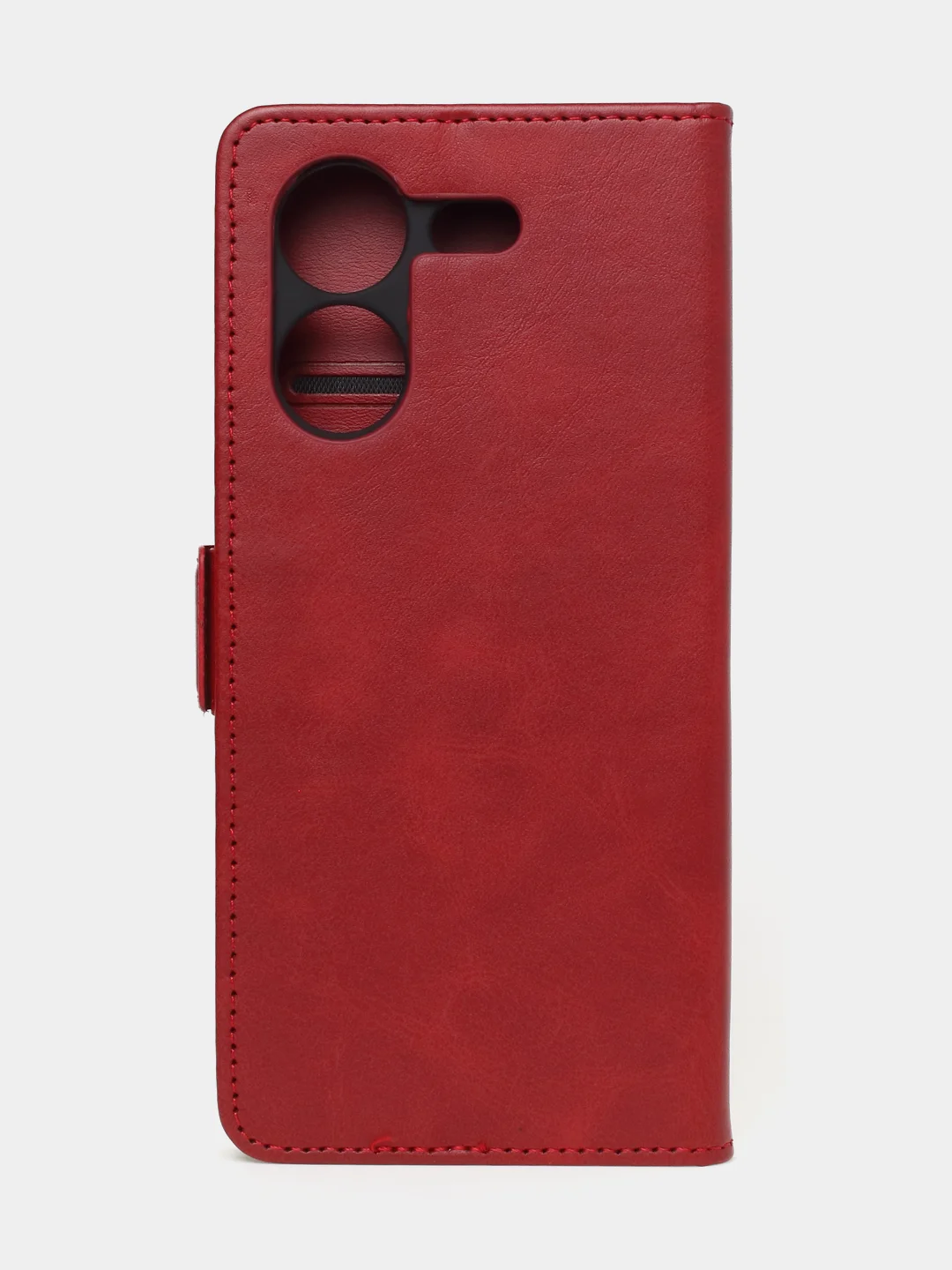 Красный чехол-книжка GQ Lite для Tecno Pova 5 Pro из высококачественной кожи