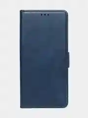 Синий чехол-книжка GQ Lite для Tecno Pova 5 Pro из высококачественной кожи