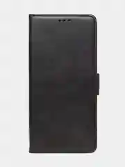 Черный чехол-книжка GQ Lite для Tecno Pova 5 Pro из высококачественной кожи