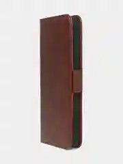 Коричневый чехол-книжка GQ Lite для Tecno Pova Neo 3 из высококачественной кожи
