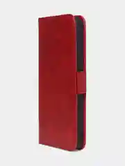 Красный чехол-книжка GQ Lite для Tecno Pova Neo 3 из высококачественной кожи