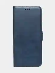 Синий чехол-книжка GQ Lite для Tecno Pova Neo 3 из высококачественной кожи