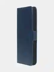 Синий чехол-книжка GQ Lite для Tecno Pova Neo 3 из высококачественной кожи