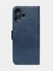 Синий чехол-книжка GQ Lite для Tecno Pova Neo 3 из высококачественной кожи