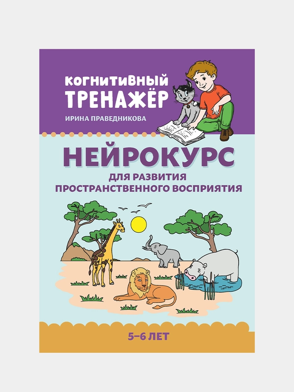 Нейрокурс для развития пространственного восприятия: 5-6 лет, Праведникова Ирина
