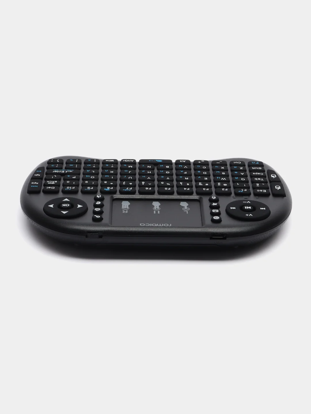 Черный клавиатура беспроводная Rombica Air Touch