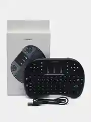Черный клавиатура беспроводная Rombica Air Touch