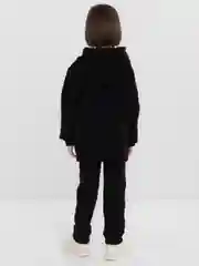 Черный детский спортивный костюм