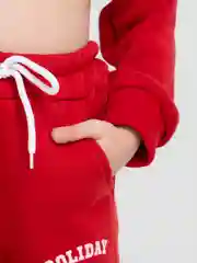 Красный детский спортивный костюм