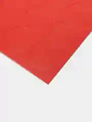 Заглушка самоклеящаяся, цвет красный китайский, d 20 мм, 28 штук на листе