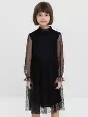 Черный платье детское. Повседневное, нарядное, новогоднее. Платье детское на утренник, новый год