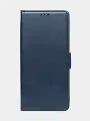 Синий чехол-книжка GQ Lite для Tecno Spark 10 Pro из высококачественной кожи