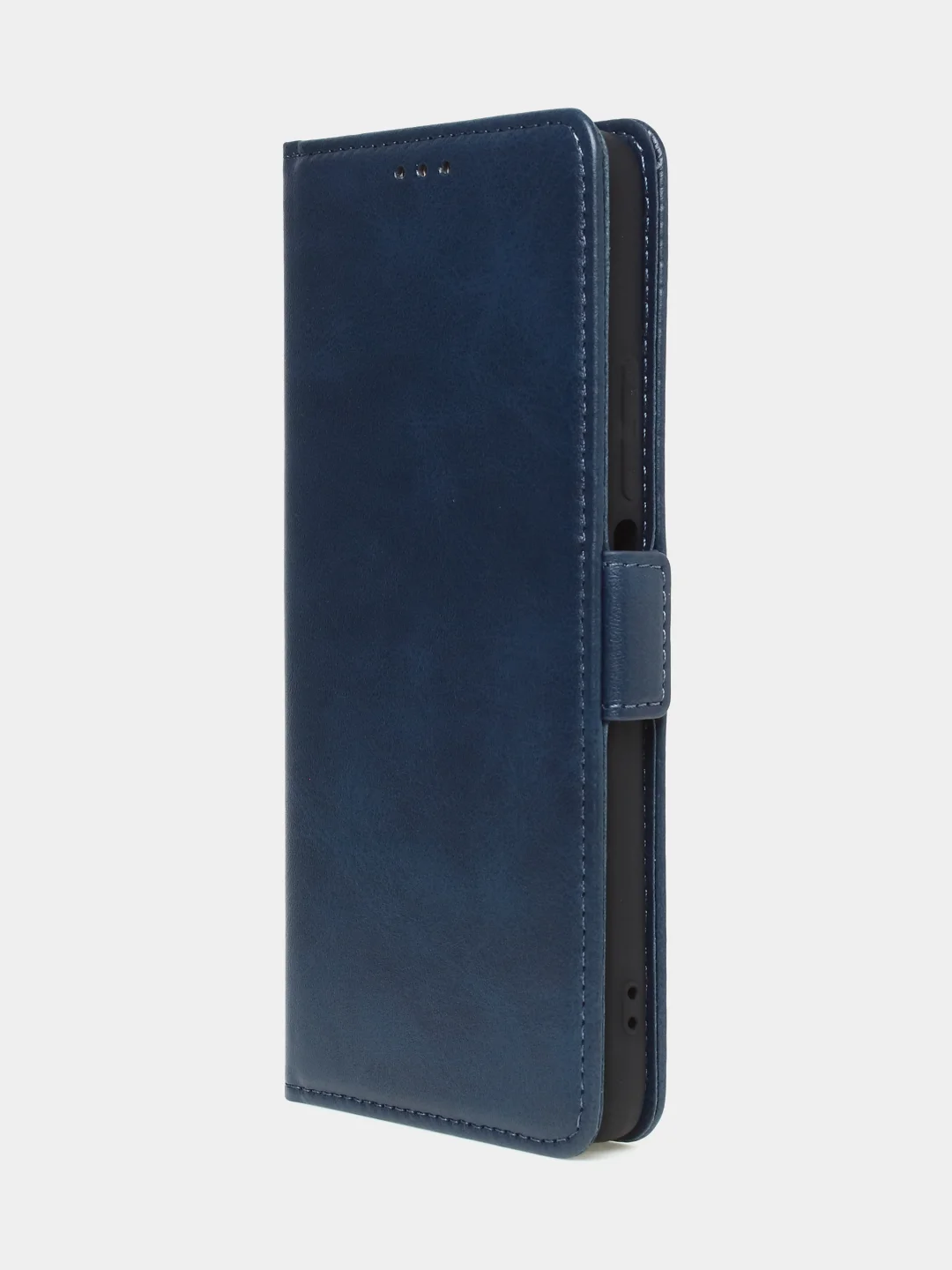 Синий чехол-книжка GQ Lite для Tecno Spark 10 Pro из высококачественной кожи