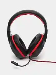 Красный наушники игровые компьютерные Borofone BO104, проводные с микрофоном