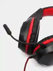 Красный наушники игровые компьютерные Borofone BO104, проводные с микрофоном