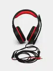 Красный наушники игровые компьютерные Hoco W104 / W103, проводные, с микрофоном