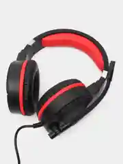 Красный наушники игровые компьютерные Hoco W104 / W103, проводные, с микрофоном