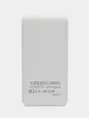 Белый внешний аккумулятор Power Bank PB-110 повербанк, 10000 mAh