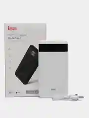 Белый внешний аккумулятор Power Bank PB-110 повербанк, 10000 mAh