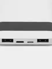 Белый внешний аккумулятор Power Bank PB-110 повербанк, 10000 mAh