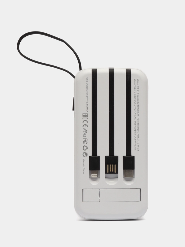Внешний аккумулятор PB-212 повербанк, 10000 mAh