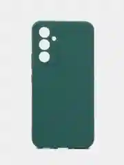 Зеленый чехол для Samsung Galaxy A54 / Самсунг Галакси А54, силиконовый, матовый