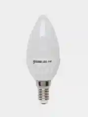 10 штук лампа светодиодная LED 3Вт, 40Вт, E14, 4100K, свеча, керамика, GAUSS