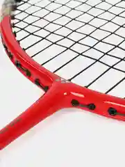 Красный ракетка для бадминтона Voltric 80, облегчённая, литая, супермастер