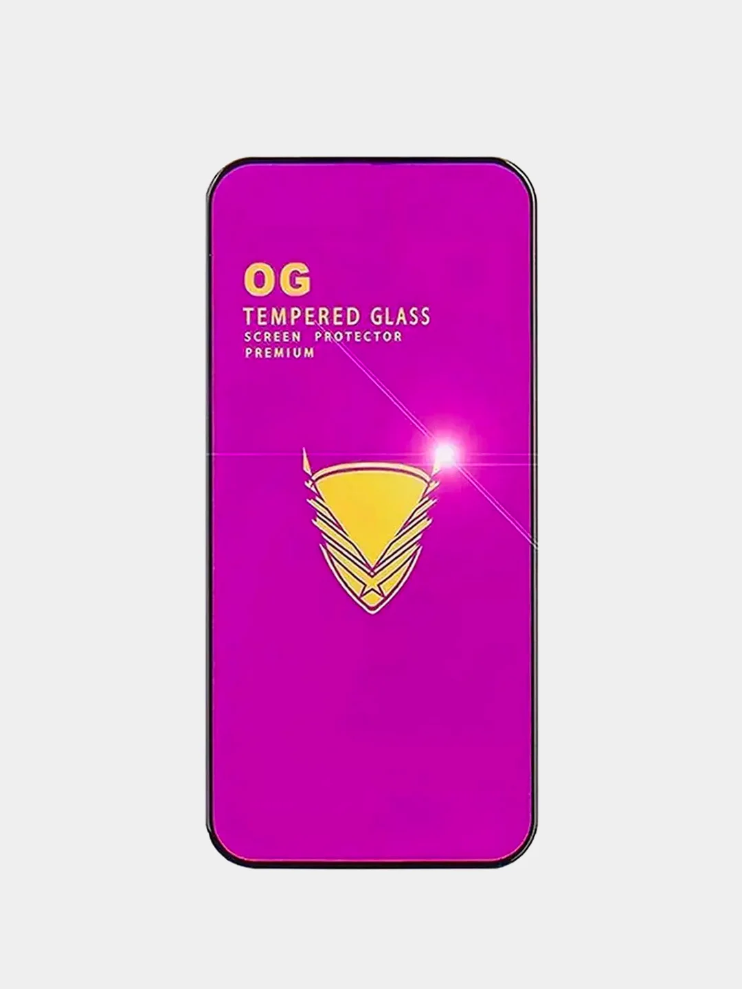 Черный защитное стекло OG для Infinix (Инфиникс) Note 30 Pro / Note 30 VIP