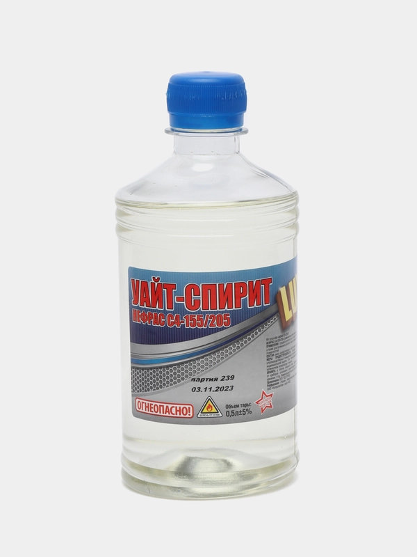 Уайт-спирит ТУ, ПЭТ, 0,5 л