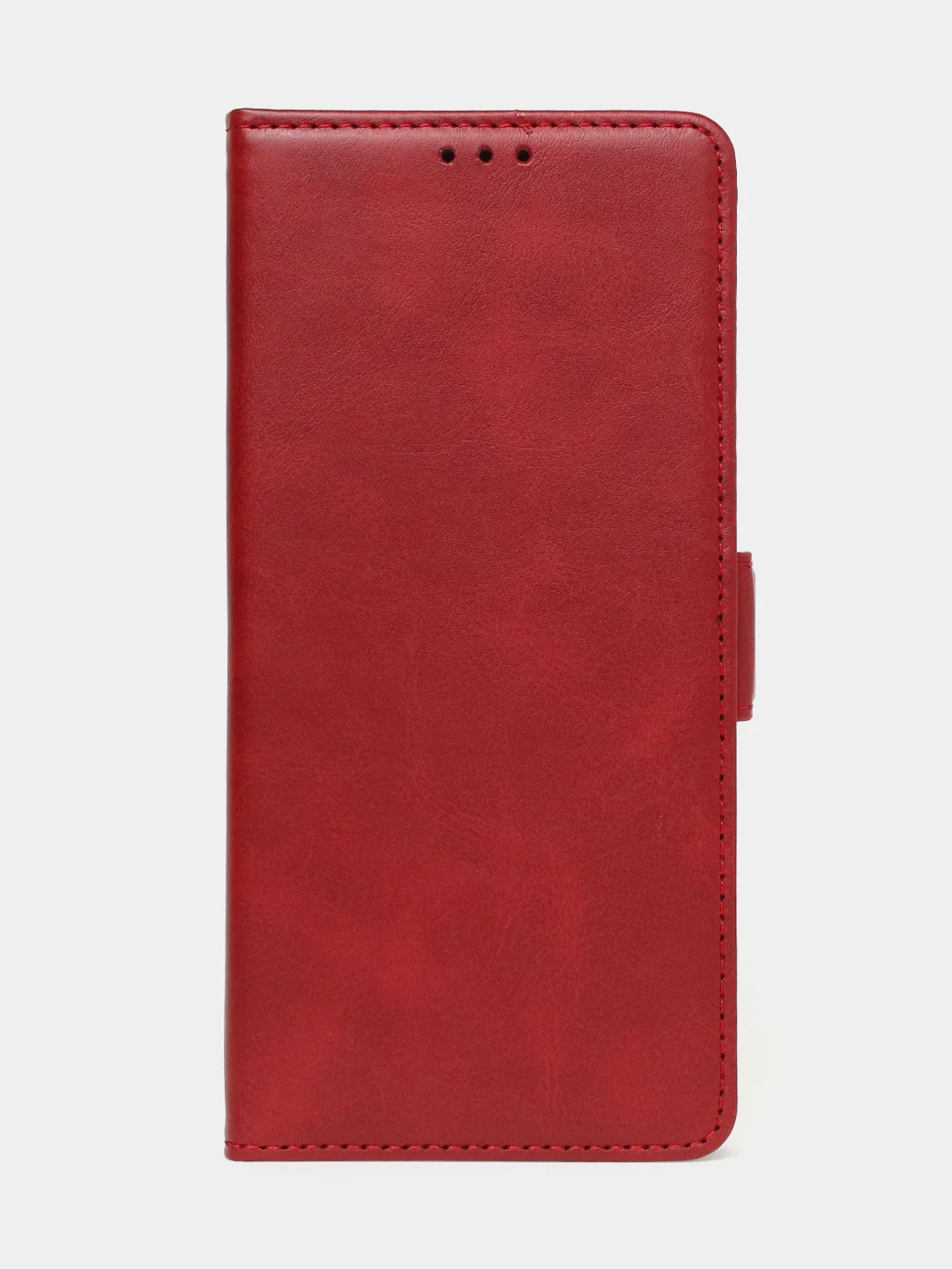 Красный чехол-книжка GQ Lite для Tecno Spark 10 / Tecno Spark 10C из высококачественной кожи