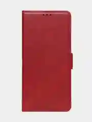 Красный чехол-книжка GQ Lite для Tecno Spark 10 / Tecno Spark 10C из высококачественной кожи